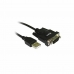 Kabel USB v Serijski Vhod APPROX APPC27 DB9M 0,75 m RS-232