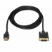 HDMI - DVI kabelis NANOCABLE 10.15.0502 1,8 m Abipusis USB kištukas