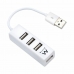 USB rozbočovač Ewent EW1122 Biela 3600 W