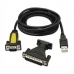 Adapter USB na RS232 NANOCABLE 10.03.2002 1,8 m Czarny