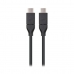 USB-C 3.1 Kabelis NANOCABLE 10.01.4101 Melns (1 m)