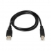 Καλώδιο USB 2.0 A σε USB B NANOCABLE 10.01.0105-BK Μαύρο (4,5 m)