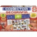 Εκπαιδευτικό παιχνίδι Educa Conector Γεωγραφία, χάρτες και άτλας