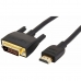 Adaptador HDMI a DVI Amazon Basics 4,6m Negro (Reacondicionado A)