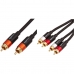 Audio kabel Amazon Basics (Obnovljeno A+)