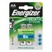 Аккумуляторные батарейки Energizer HR6 BL2 2300mAh (2 pcs)