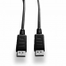 Kábel DisplayPort V7 V7DP2DP-6FT-BLK-1E   Čierna