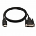 HDMI - DVI kabelis V7 V7HDMIDVID-01M-1E    1 m