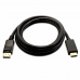 DisplayPort-HDMI Kaabel V7 V7DP2HD-02M-BLK-1E Must