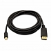 Mini DisplayPort - DisplayPort Kábel V7 V7MDP2DP-03M-BLK-1E  Fekete