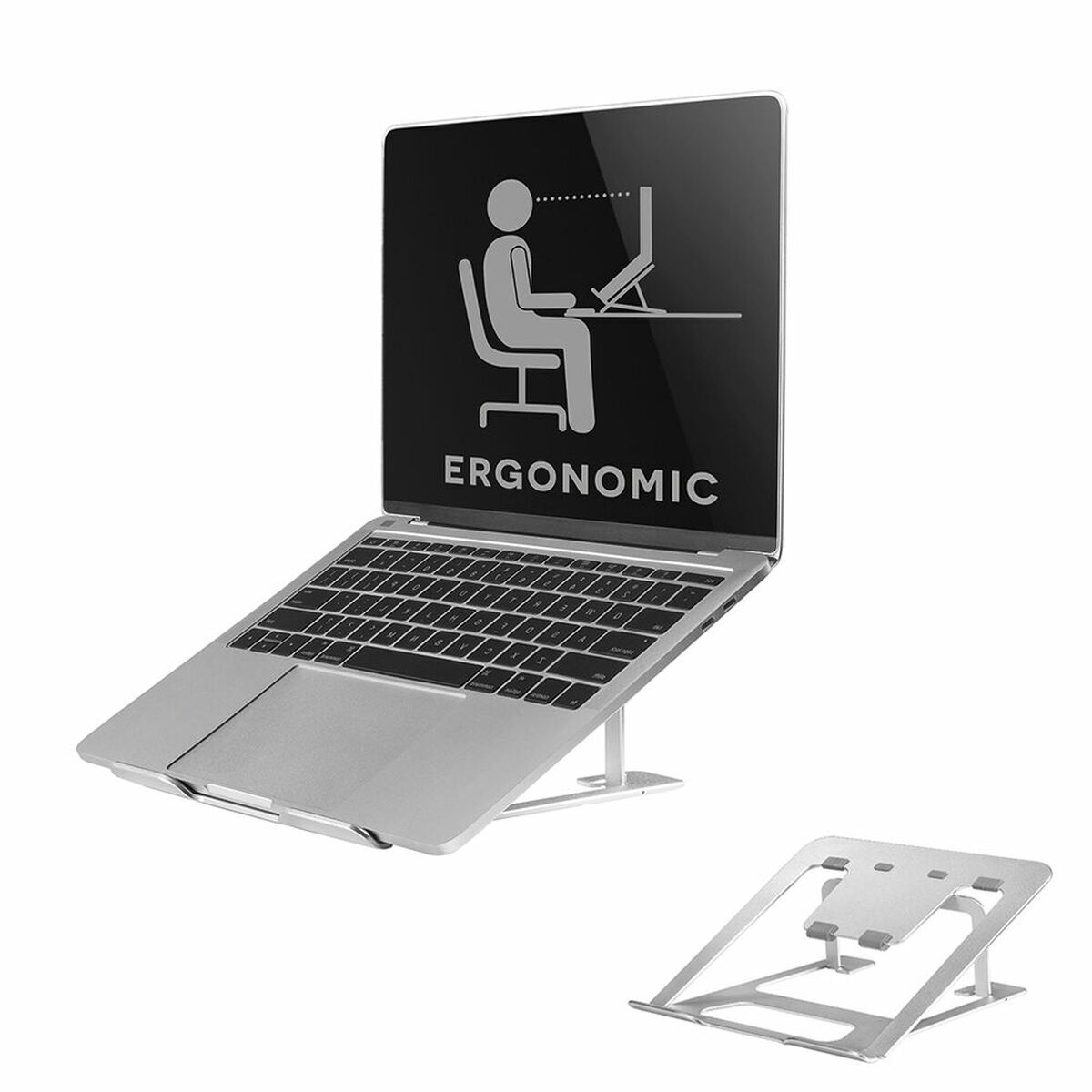 Notebook-standaard Neomounts NSLS085SILVER
