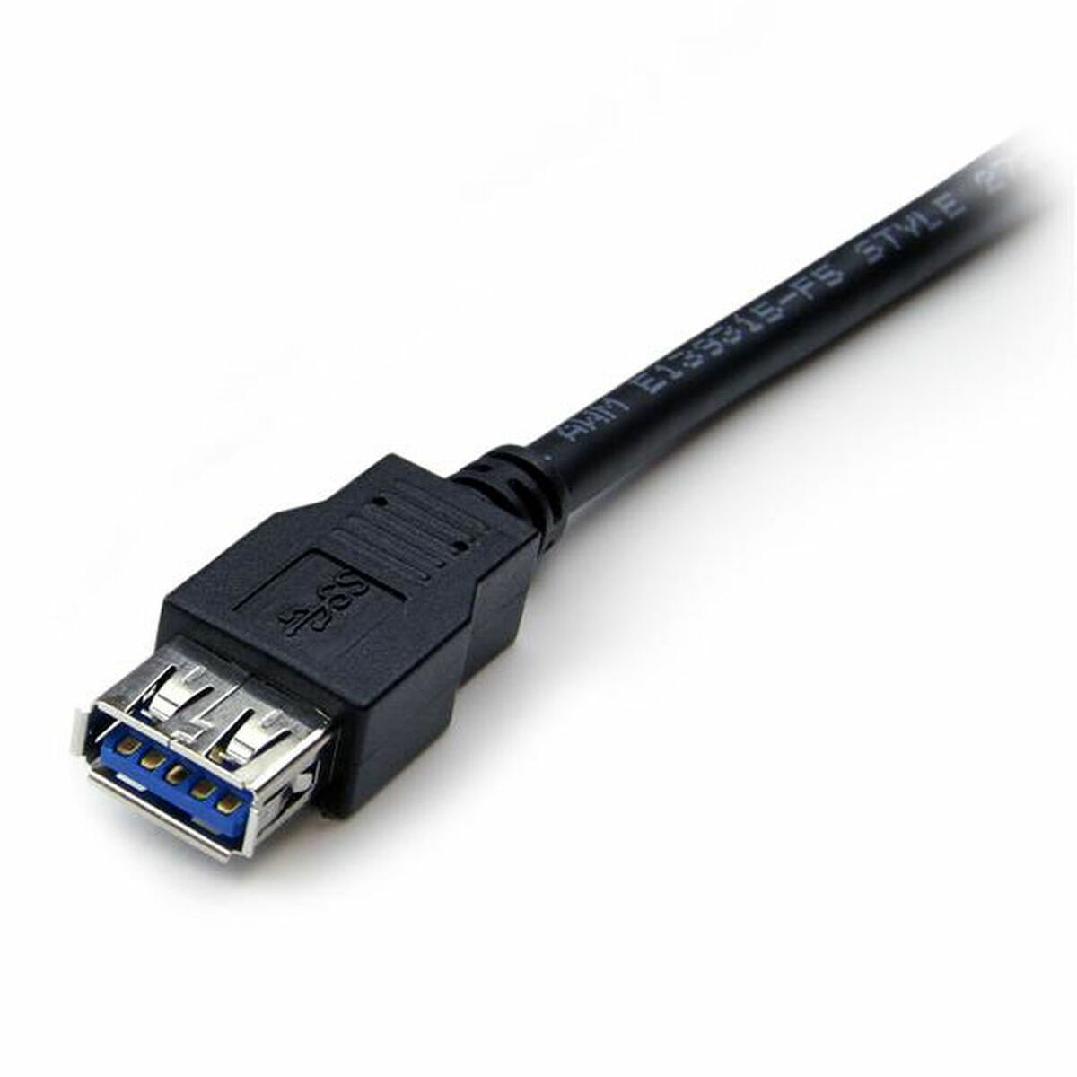 USB-kabel Startech USB3SEXT2MBK Sort