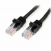 Kabel Sieciowy Sztywny UTP Kategoria 6 Startech 45PAT3MBK            3 m