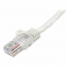 Omrežni UTP kabel kategorije 6 Startech 45PAT1MWH 1 m Bela