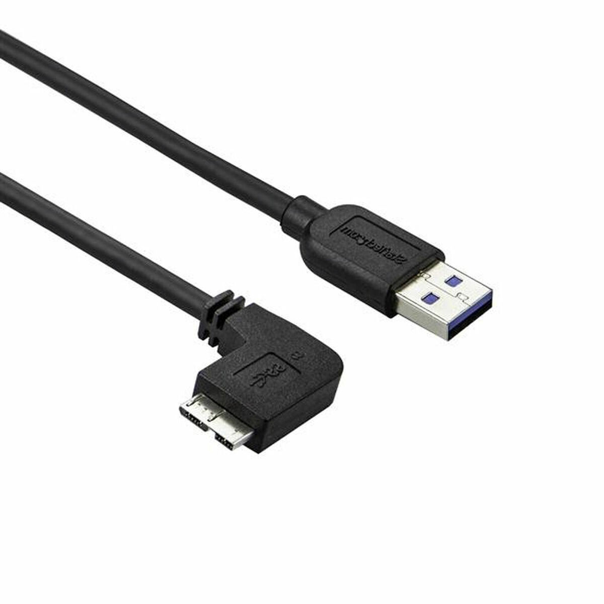 USB kabel, Micro USB Startech USB3AU2MLS Černý
