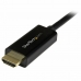 Cabo DisplayPort a HDMI Startech DP2HDMM2MB           (2 m) Preto