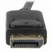 Cable DisplayPort a HDMI Startech DP2HDMM2MB           (2 m) Negro
