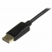 DisplayPort til DVI kabel Startech DP2DVI2MM3 95 cm Sort