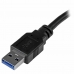 Kabel Micro USB Startech USB312SAT3CB         Svart