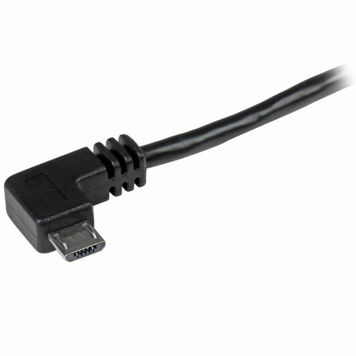USB-Kabel auf Micro-USB Startech USB2AUB2RA2M Schwarz