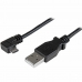 USB to mikro USB kabelis Startech USBAUB1MRA           Melns