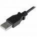 USB to mikro USB kabelis Startech USBAUB1MRA           Melns