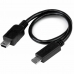 Kabel Micro USB Startech UMUSBOTG8IN          Zwart