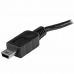 Kabel Micro USB Startech UMUSBOTG8IN          Sort