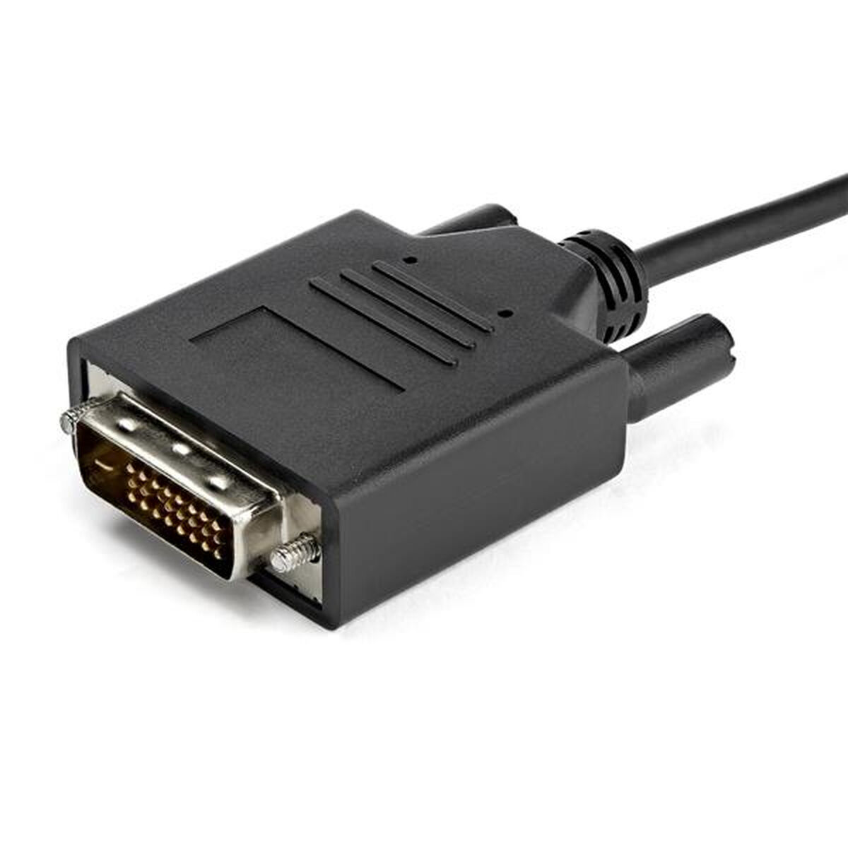 USB C - DVI Adapteri Startech CDP2DVIMM2MB Musta
