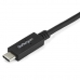 USB C til DVI-Adapter Startech CDP2DVIMM2MB Svart