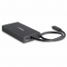 USB Hub Startech DKT30CHPD Black 60 W