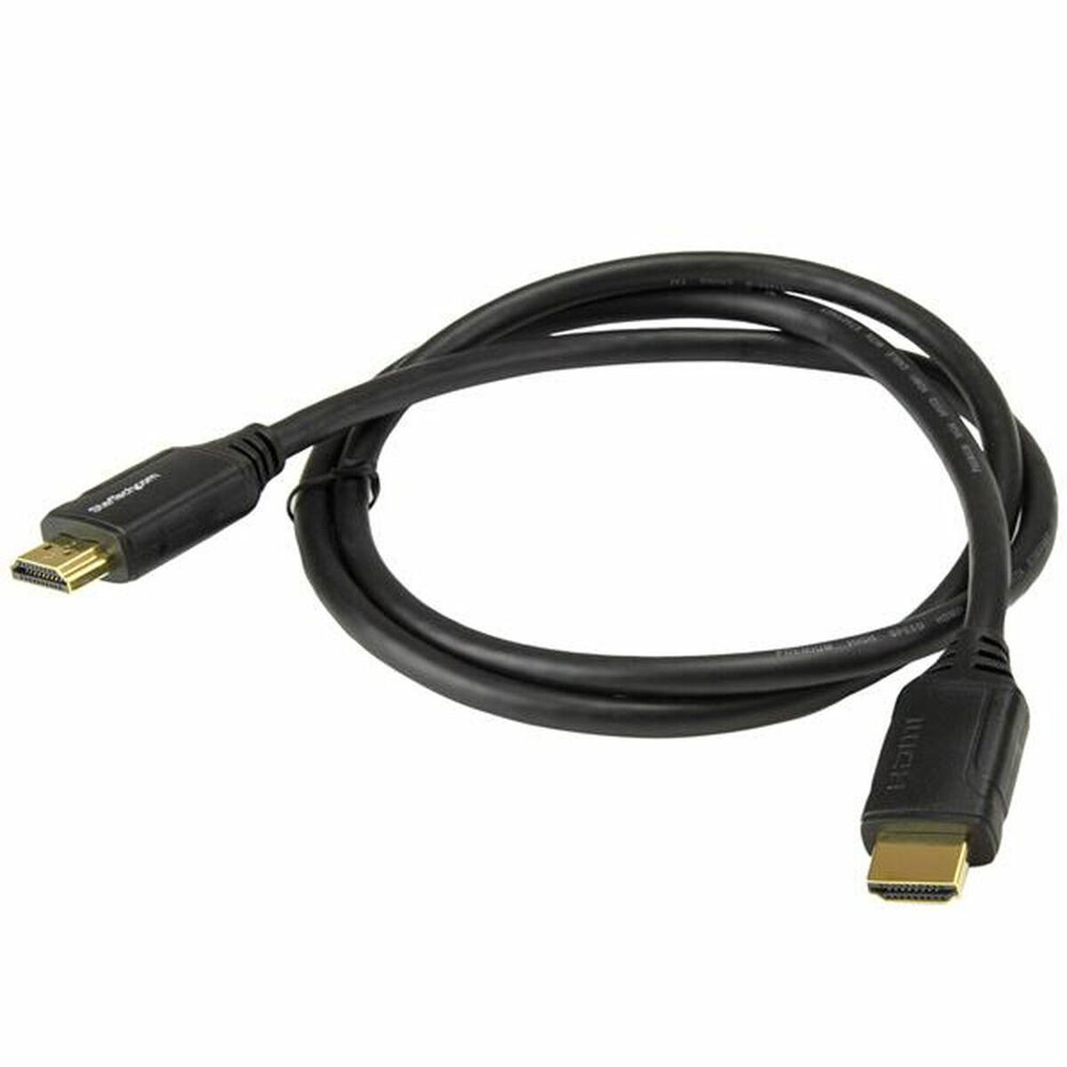 HDMI-kabel Startech HDMM1MP 1 m Sort