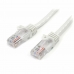 Cablu de Rețea Rigid UTP Categoria 6 Startech 45PAT50CMWH 50 cm