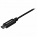 Kábel USB A na USB C Startech USB2AC50CM           0,5 m Čierna