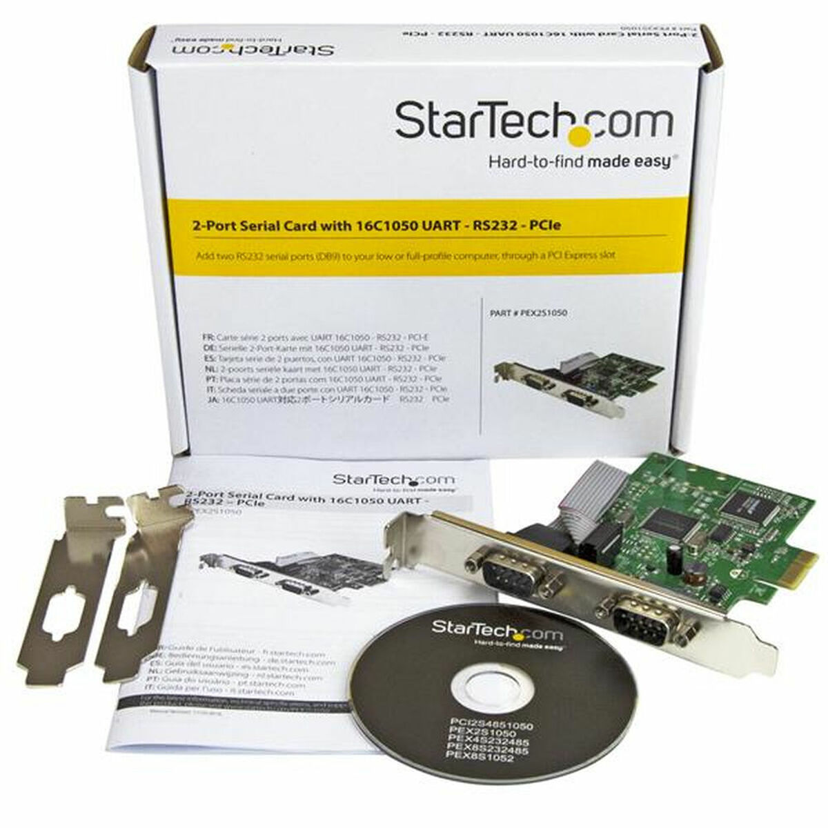 PCI kártya Startech PEX2S1050