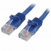 Cablu de Rețea Rigid UTP Categoria 6 Startech 45PAT7MBL 7 m