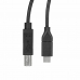 Kabel USB Startech USB2CB3M             Črna
