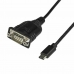 Кабел USB към сериен порт Startech ICUSB232PROC Черен