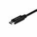 Kabel USB C Startech USB2CC1MR            Svart