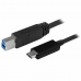 Cable USB C Startech USB31CB1M Black 1 m