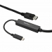 Adaptér USB C na DisplayPort Startech CDP2DPMM3MB 3 m Černý