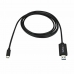 Kabel USB A naar USB C Startech USBC3LINK            Zwart