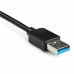 Câble DisplayPort USB 3.0 Startech USB32DP24K60 Noir