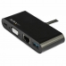 USB rozbočovač Startech DKT30CVAGPD          Čierna