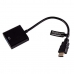 HDMI til VGA-adapter GEMBIRD A-HDMI-VGA-03 1080 px 60 Hz