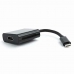 USB C till HDMI Adapter GEMBIRD WNP-RP300-01 4K Ultra HD USB-C 3.1 Svart