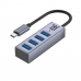 USB-keskitin Maillon Technologique MTHUB4