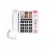 Стационарен телефон за възрастни Swiss Voice Xtra 1110 Бял