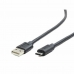 USB A 2.0 till USB C Kabel GEMBIRD CCP-USB2-AMCM-10 3 m