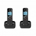 Безжичен телефон Alcatel F860 DUO EU Черен